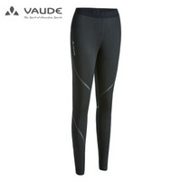 巍德（VAUDE）户外运动女款弹力舒适保暖排汗内层户外活动女保暖长裤1767027 黑色 XL