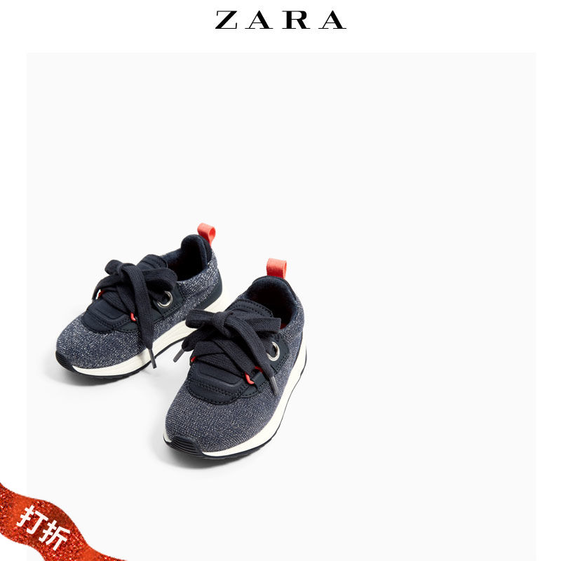 ZARA 幼童拼接运动学步鞋