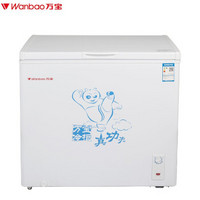 万宝（Wanbao）BC/BD-145DE 145升家用小型冰柜 卧式 实用单门冷冻柜冷藏柜保鲜柜
