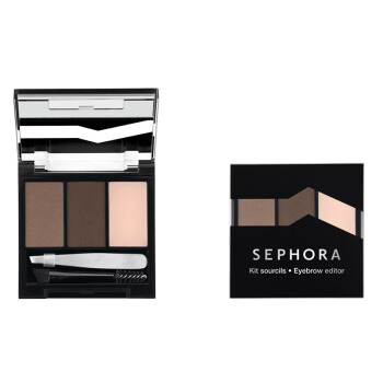 SEPHORA 丝芙兰 眉妆大师随身盒 套装彩盘 深棕色