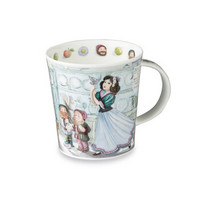 丹侬（dunoon）英国进口动物卡通系列水杯 骨瓷马克杯童话故事白白雪公主简约茶水杯320ML
