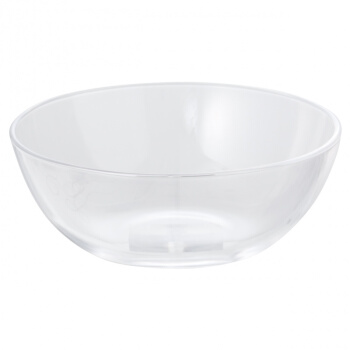 無印良品 MUJI 無印良品  玻璃碗/中 透明