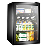 韩电（KEG）家用节能酒柜恒温静音单门冷藏柜饮料柜送货入户 JC-85 透明玻璃