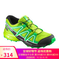 萨洛蒙（Salomon） 户外运动童鞋 SPEEDCROSS CSWP J 绿色398408 32