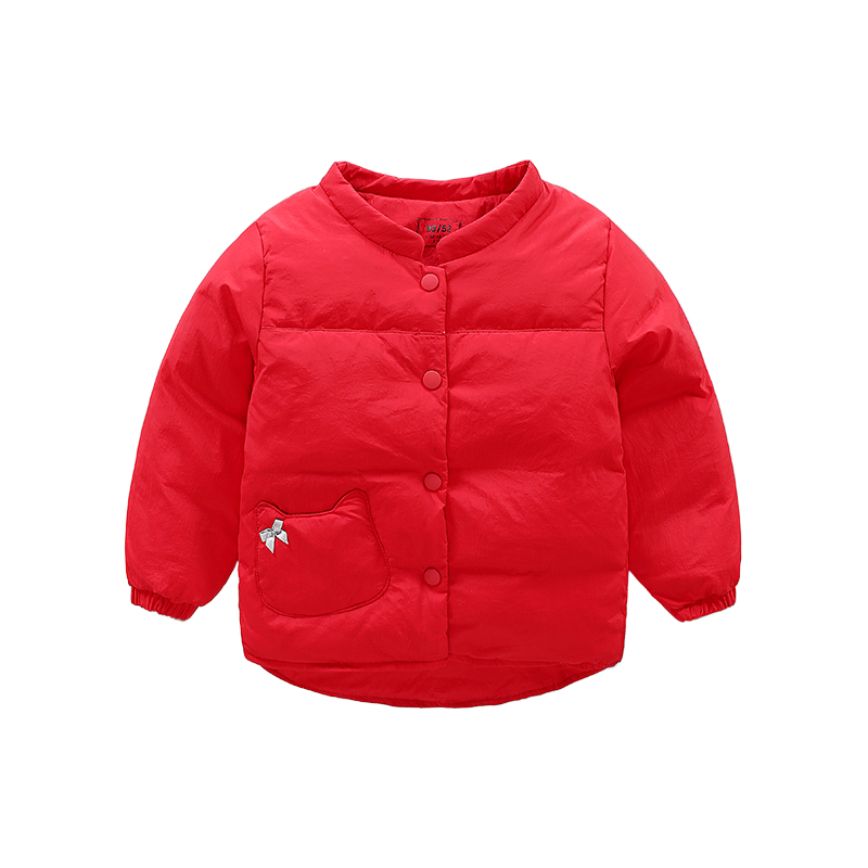 barpupapa 婴幼儿羽绒服 红色 90cm