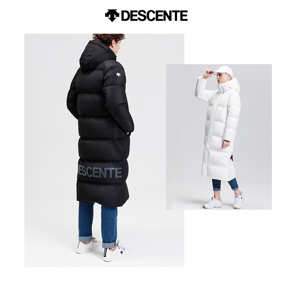 DESCENTE 迪桑特 RETRO东京版 D8431TDJ69 长款加厚羽绒服