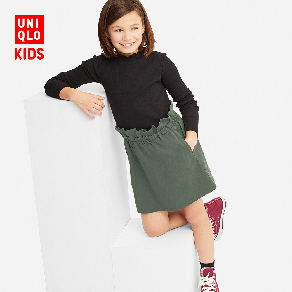 UNIQLO 优衣库 408625 女童打褶裙