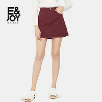 E＆joy 8A2019000 A字短款半身裙