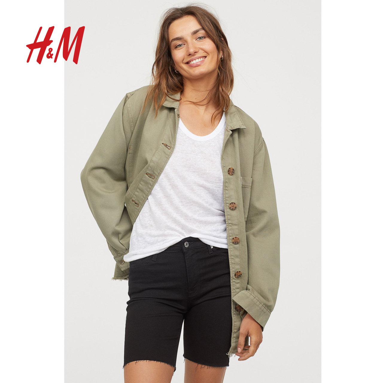  H&M HM0663282 女士牛仔短裤