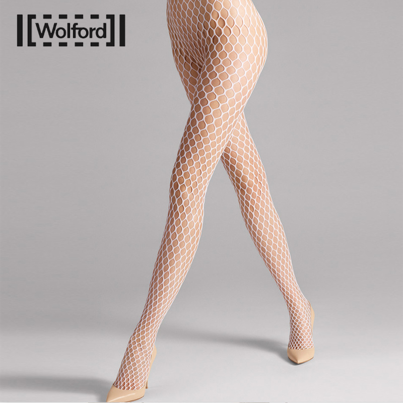 WOLFORD Madeline 19173 六边形网眼 女士连裤袜