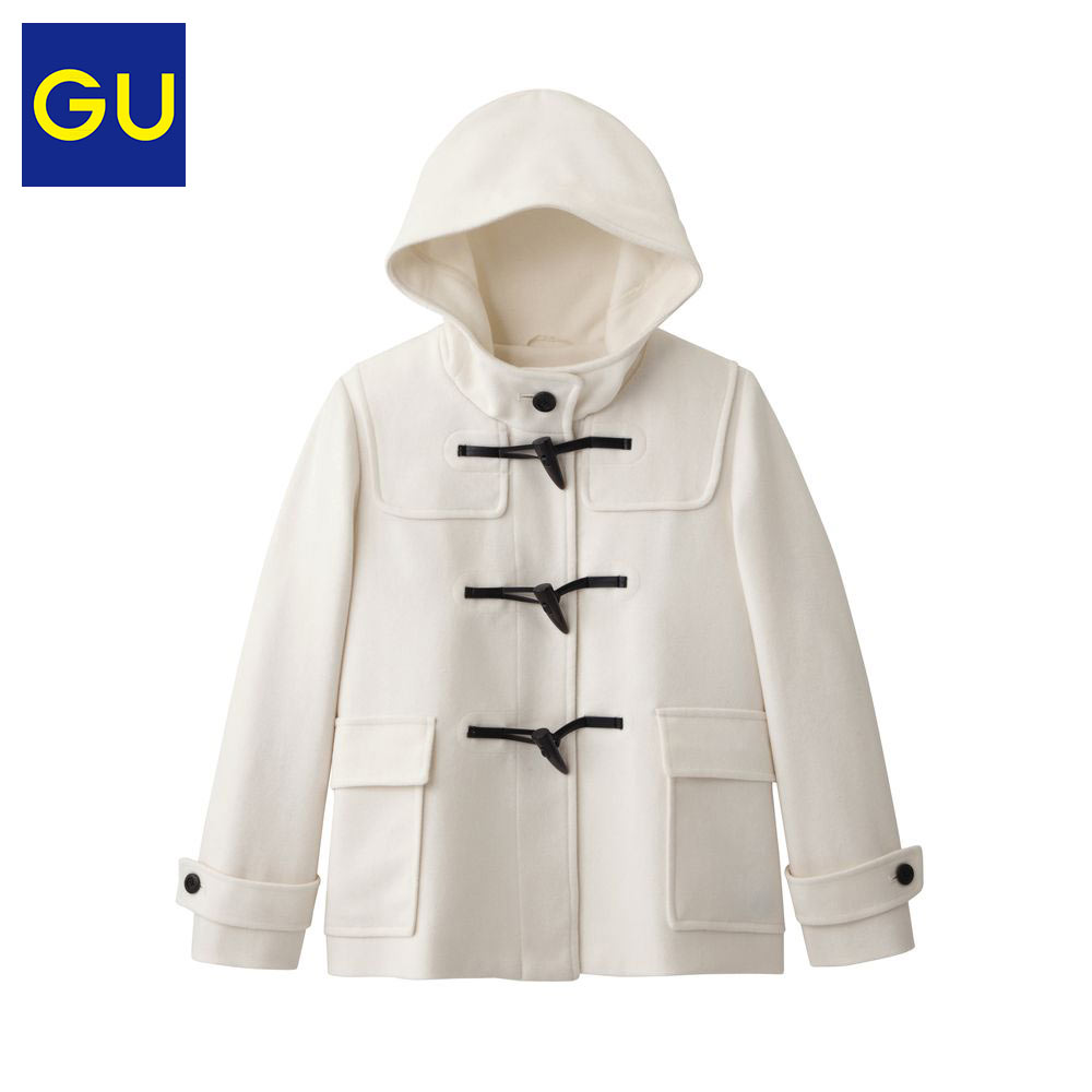 GU 极优 274373 女士羊毛混纺大衣