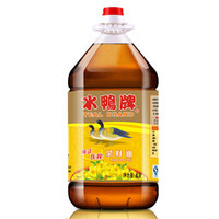 水鴨牌 纯正压榨菜籽油 4L