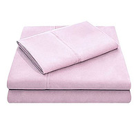 Malouf 超细纤维双面织布超柔软豪华床单四件套 防褶皱 多色多尺寸可选