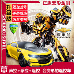 星域传奇 孩之宝变形金刚玩具新奇达擎天柱大黄蜂声控