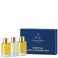 AROMATHERAPY ASSOCIATES 沐浴油套装（深层放松沐浴油 0.25oz+晨间焕活沐浴油 0.25oz+神经减压沐浴油 0.25oz）