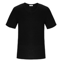 PORTS1961男士针织T恤衫  黑色