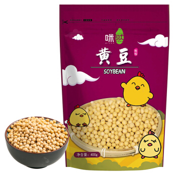 咪然MIRAN 杂粮 辽宁锦州 黄豆 袋装 400g