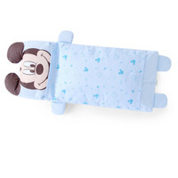 迪士尼宝宝 Disney Baby 婴儿枕头 0-3岁儿童枕婴幼儿用品透气四季通用 梦想家卡通蓝色