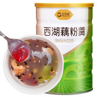 五谷聚 西湖藕粉 水果藕粉羹 杭州特产 早餐代餐粉 600g/罐 水果坚果羹