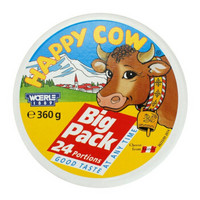 SUKI 多美鲜 快乐牛（Happy Cow）奶酪芝士 奶油奶酪（份装） 360g