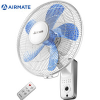艾美特（Airmate）电风扇 壁扇 工业风扇 五叶遥控 3档风量 FW4035R