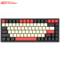 keycool/凯酷 84键机械键盘 84伯爵红侧刻-有线版 CHERRY红轴