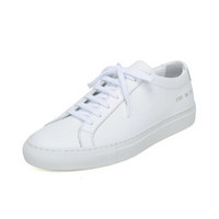 COMMON PROJECTS 女士白色牛皮系带板鞋运动鞋 3701 0506 36码