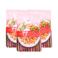 临期品：ICA 水果坚果即食燕麦片 500g*3包