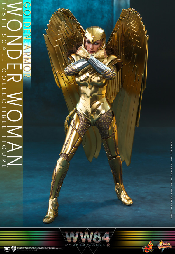 hottoys神奇女侠1984黄金装甲版16比例人偶普通版豪华版