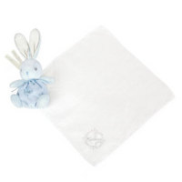 kaloo珍珠系列1岁宝宝生日礼物婴幼儿童玩具男孩女孩玩具蓝色小兔安抚巾K962199