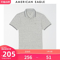 AEO夏季新款男士翻领POLO衫时尚短袖T恤American Eagle 1165_8918 *4件