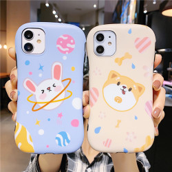 苹果11手机壳小狗小兔iphone11pro软硅胶超萌xsmax可爱8plus保护套se2