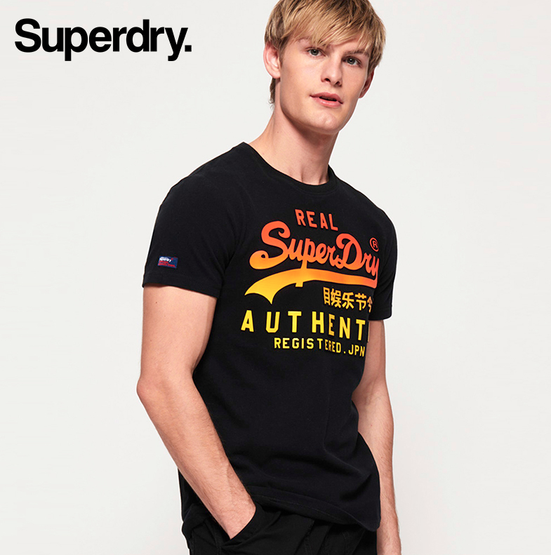 superdry 极度干燥 sm10563nrm 男士圆领短袖t恤