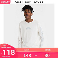 AEO 新款男士简约休闲时尚印花T恤American Eagle 1182_4435