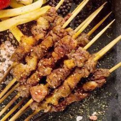 大庄园 尚品牛肉烧烤串 400g *8件