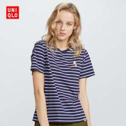 uniqlo 优衣库 uq426886 女士印花短袖t恤