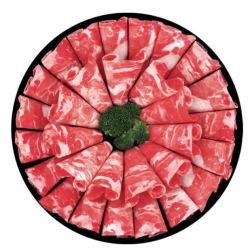祁连牧歌 谷饲肥牛卷 500g/袋 谷饲300天 火锅炒菜 牛肉片 肥牛 牛肉