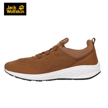 狼爪 男鞋2019秋冬户外透气远足休闲低帮徒步鞋4032541 4032541-5012/沙漠黄 43/9