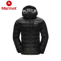 marmot/土拨鼠户外800蓬拒水鹅绒防风男羽绒服 马蹄莲绿4813 L 欧码偏大