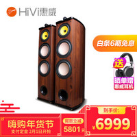 HiVi 惠威 Diva 6.1HT家庭影院 5.1声道家庭影院 家用双8寸音箱音响 KTV套装组合 Diva6.1F（2.0声道）