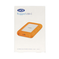 LaCie 移动硬盘 1t2t4t5t 雷电/USB3.0/3.1 typeC Rugged便携三防 USB3.1+三合一数据线 5TB