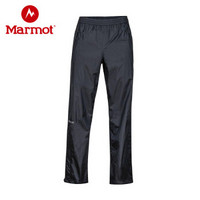 marmot/土拨鼠户外防水透气保暖男式冲锋裤 暗蓝灰1440 XS