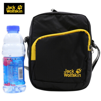 Jack Wolfskin/狼爪男女包户外斜挎包单肩挎包帆布2002772 2006021-6000/3L黑色 均码