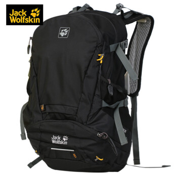 Jack Wolfskin/ 狼爪男士双肩包户外背包30L登山双肩背包2002292 DB 2002292-6000153/黑色 FREE