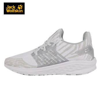 Jack Wolfskin/狼爪女鞋春季新品户外运动休闲透气耐磨防滑越野跑鞋4032411 4032411-5018/本白色 36/3.5