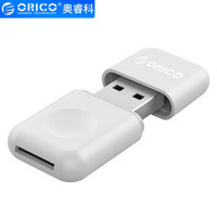奥睿科（ORICO） CRS12 USB3.0 TF卡读卡器 支持电脑手机内存卡高达128G 灰色
