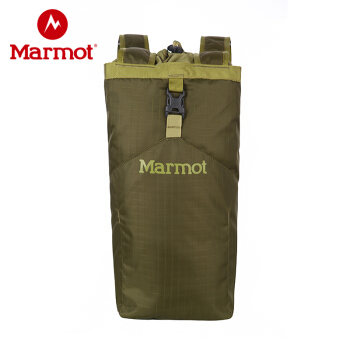 MARMOT/土拨鼠男女通用户外运动轻量立体裁剪双肩背包14L 苔绿色4476 F