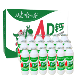 娃哈哈小瓶ad钙奶100ml24瓶小瓶儿童牛奶酸奶营养健康