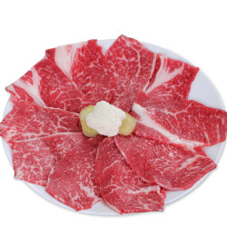 厚切雪花牛肉片150g 烧烤食材 原切生牛肉