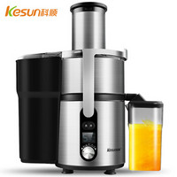 科顺（Kesun）JE961 榨汁机原汁机家用商用果汁机 不锈钢机身 加大口径